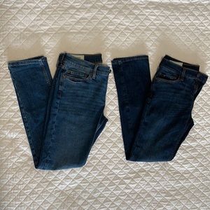 2 Pairs Of Abercrombie & Fitch Men’s Skinny Jeans